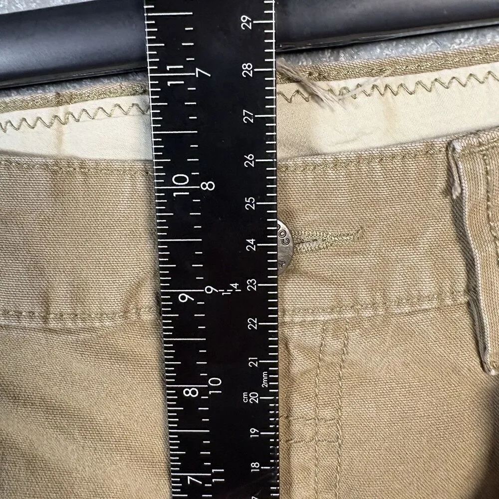 Columbia Pants Mens 30x30 Khaki Regular Fit Stretch Cotton Chino Hiking Outdoor